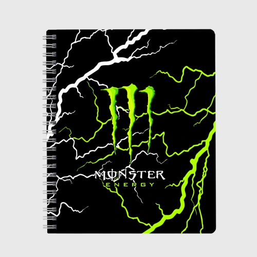 Тетрадь Monster energy грозовой шторм