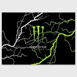 Поздравительная открытка Monster energy грозовой шторм