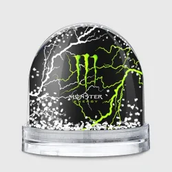 Игрушка Снежный шар Monster energy грозовой шторм