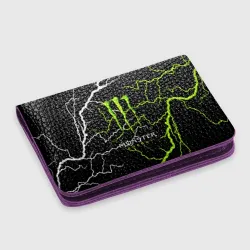 Картхолдер с принтом Monster energy грозовой шторм