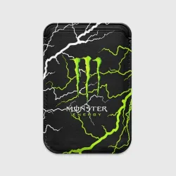 Картхолдер Magsafe магнитный Monster energy грозовой шторм