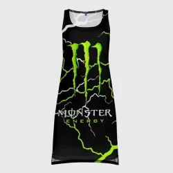 Платье-майка 3D Monster energy грозовой шторм