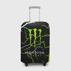 Чехол для чемодана 3D Monster energy грозовой шторм