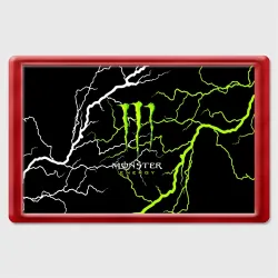 Магнит 45*70 Monster energy грозовой шторм