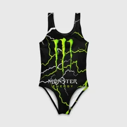 Детский купальник 3D Monster energy грозовой шторм - фото 2