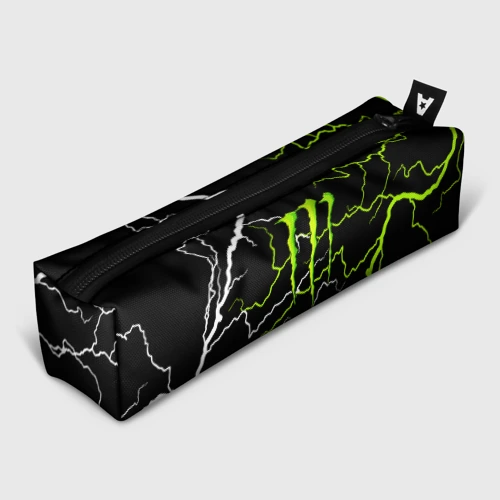 Пенал школьный 3D Monster energy грозовой шторм