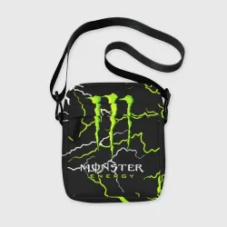 Сумка через плечо 3D Monster energy грозовой шторм