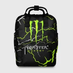 Сумка-рюкзак 3D Monster energy грозовой шторм