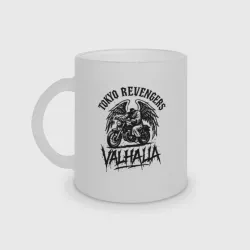 Кружка матовая стеклянная Tokyo revengers - Valhalla gang