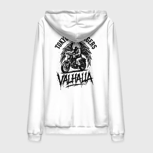 Мужская толстовка на молнии хлопок Tokyo revengers - Valhalla gang