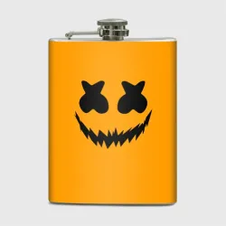 Фляга Marshmello halloween smile black color