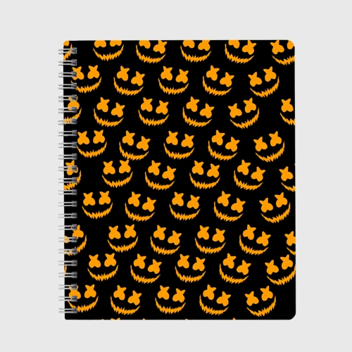 Тетрадь Marshmello halloweeen smile pattern