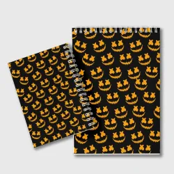 Блокнот Marshmello halloweeen smile pattern - фото 2