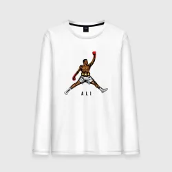 Мужской лонгслив хлопок Ali boxing