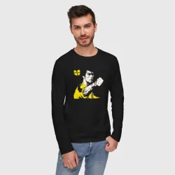 Мужской лонгслив хлопок Wu-Tang Bruce Lee - фото 2