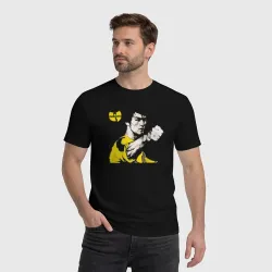 Мужская футболка хлопок Wu-Tang Bruce Lee - фото 2