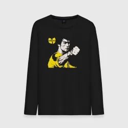 Мужской лонгслив хлопок Wu-Tang Bruce Lee