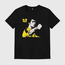 Мужская футболка хлопок Wu-Tang Bruce Lee
