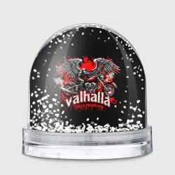 Игрушка Снежный шар Headless motorcycle angel - the coat of arms of the Valhalla gang