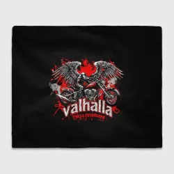 Плед 3D Headless motorcycle angel - the coat of arms of the Valhalla gang