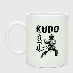 Кружка керамическая Кудо боевое искусство 