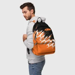 Рюкзак 3D KTM dirty paints паттерн - фото 2
