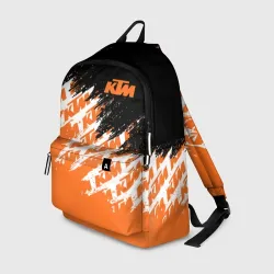 Рюкзак 3D KTM dirty paints паттерн