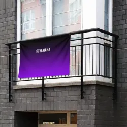 Флаг-баннер Yamaha black violet sport  - фото 2