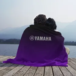 Плед 3D Yamaha black violet sport  - фото 2