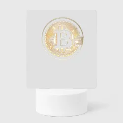 Светильник-ночник Золотой биткойн 