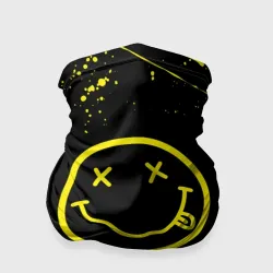 Бандана-труба 3D Nirvana yellow smile 