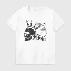 Мужская футболка хлопок Music hardcore