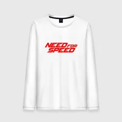 Мужской лонгслив хлопок NFS red logo 