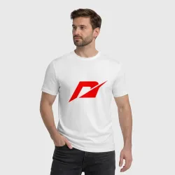 Мужская футболка хлопок NFS red logo - фото 2