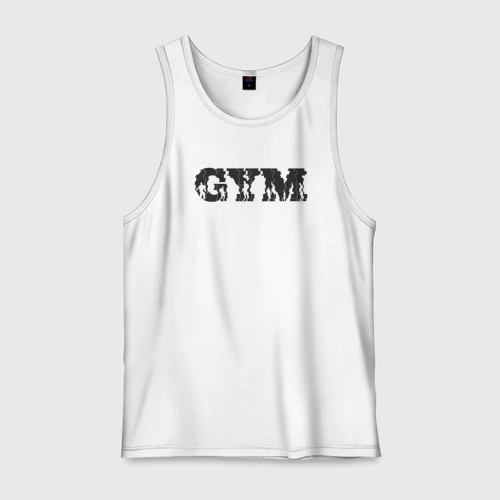 Мужская майка хлопок Man gym