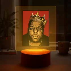 Светильник-ночник The Notorious B.I.G. легенда рэпа - фото 2