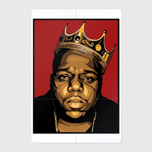 Магнитный плакат 2Х3 The Notorious B.I.G. легенда рэпа