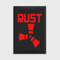 Ежедневник Rust red logo