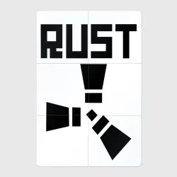 Магнитный плакат 2Х3 Rust black