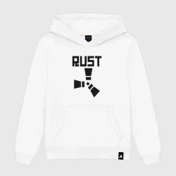 Мужская толстовка хлопок Rust black