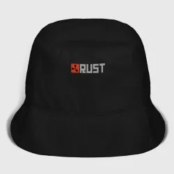 Мужская панама хлопок Rust логотип игры