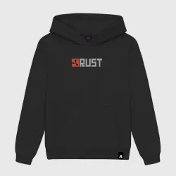 Мужская толстовка хлопок Rust логотип игры