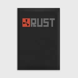 Ежедневник Rust логотип на спине