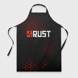 Фартук 3D Rust стальная броня сотами