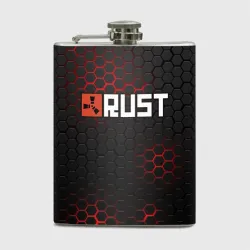 Фляга Rust стальная броня сотами