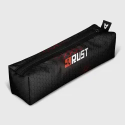 Пенал школьный 3D Rust стальная броня сотами