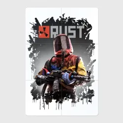 Магнитный плакат 2Х3 Rust работяга  
