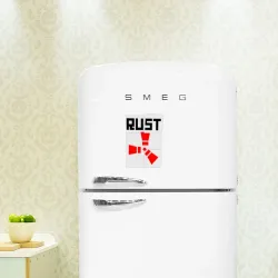 Магнитный плакат 2Х3 Rust black red - фото 2