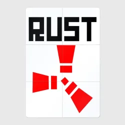 Магнитный плакат 2Х3 Rust black red