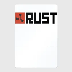 Магнитный плакат 2Х3 Rust чёрный